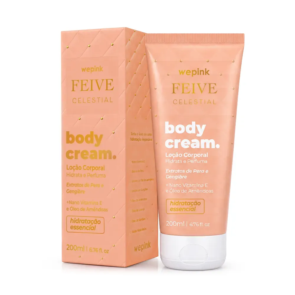 Body Cream Feive Celestial Desodorante Hidratante 200ml - Wepink