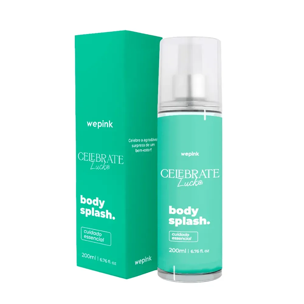 Body Splash Celebrate Luck Desodorante Colônia 200ml - Wepink
