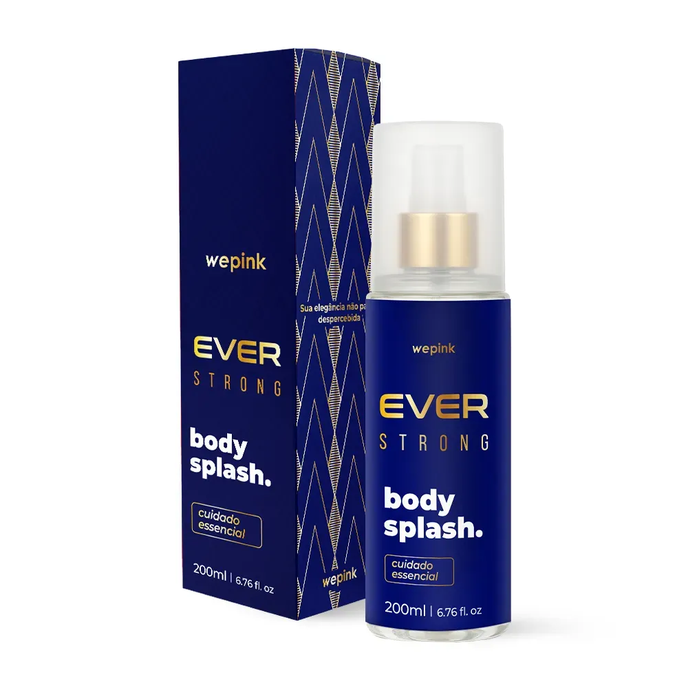Body Splash Ever Strong Desodorante Colônia 200ml - Wepink