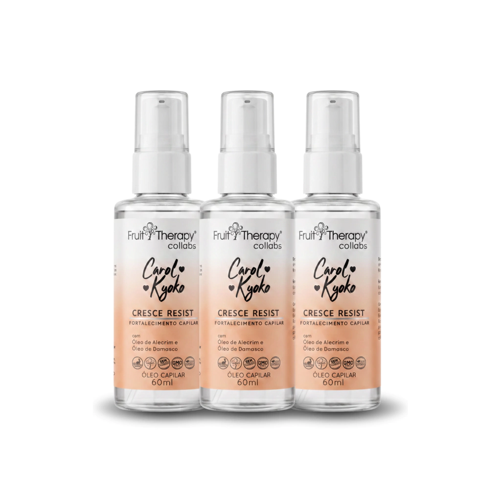 Óleo Capilar Cresce Resist | Carol Kyoko - 40ml