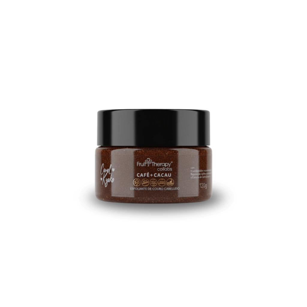 Esfoliante de Couro Cabeludo Café + Cacau | Carol Kyoko - 120g