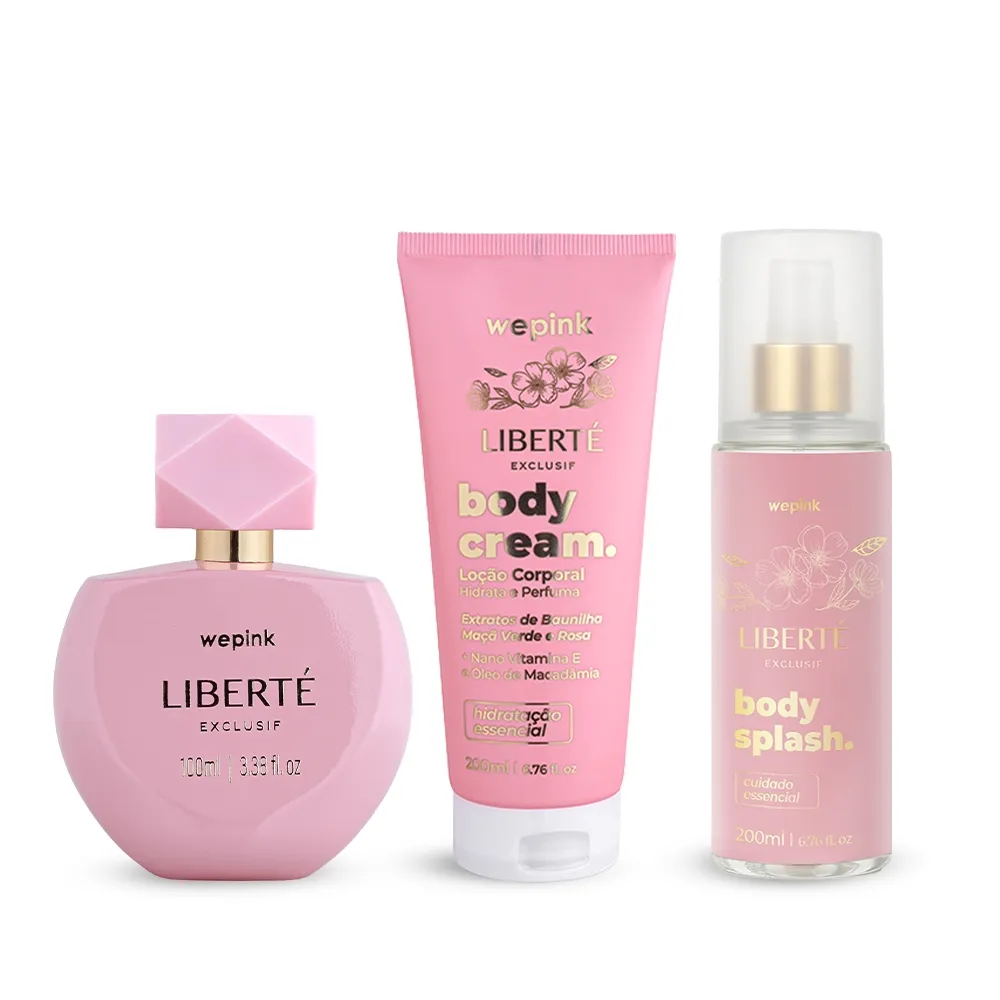 Kit Linha Liberté Exclusif - Wepink